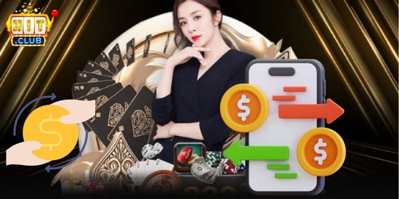 Phương thức rút tiền hitclub qua ngân hàng trực tuyến nhanh gọn